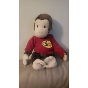 GUND CUTE SOFT CURIOUS GEORGE MONKEY 17"‎ Plush Stuffed Animal Toy